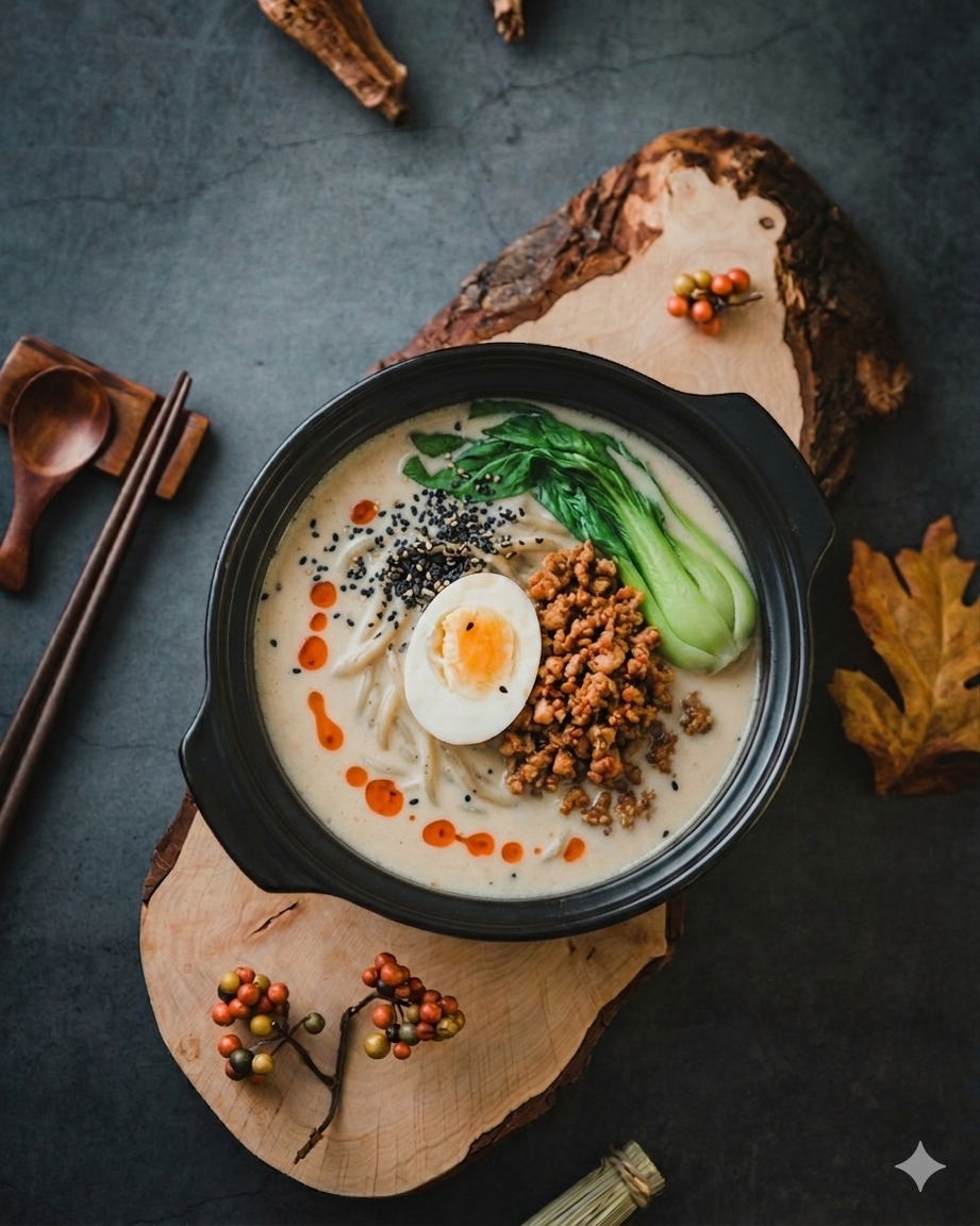 黒胡麻担々麺
